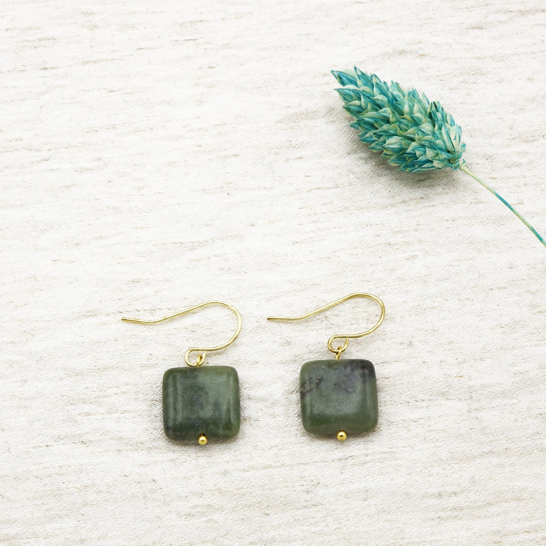 Variscite Stone Earrings