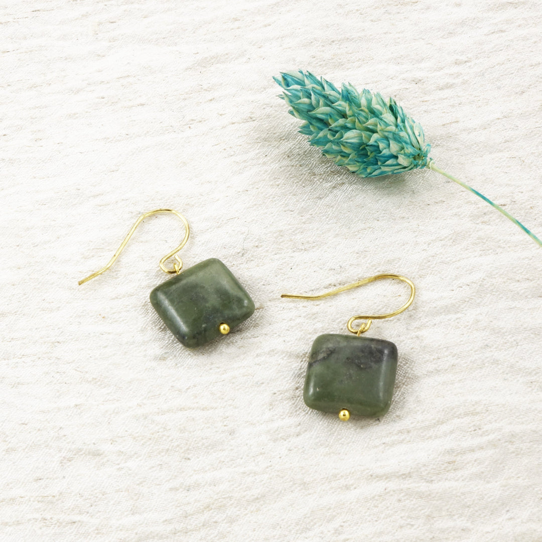 Variscite Stone Earrings