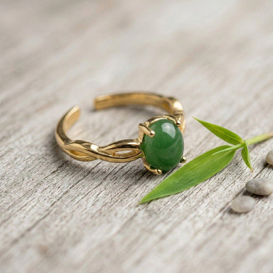 Green Jade Ring