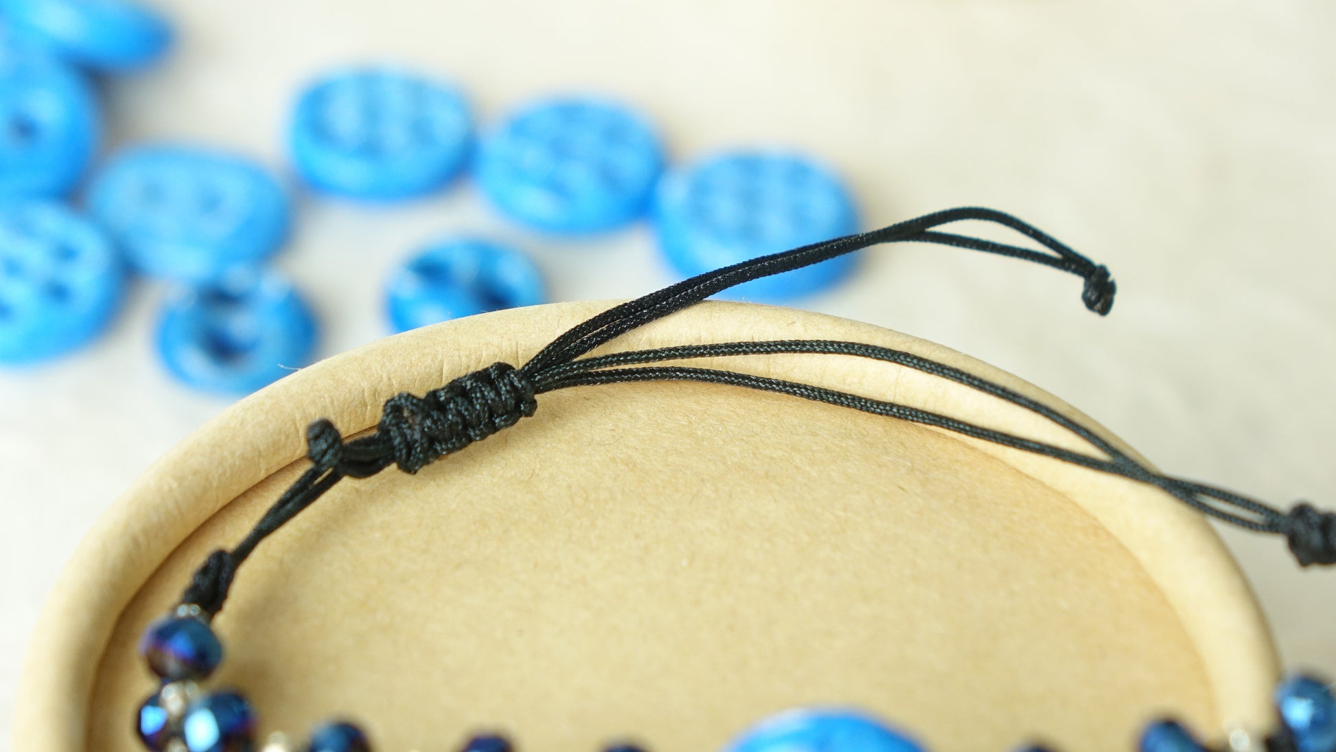 Good Vibes Only Macramé Bracelet - Charm - Verna Artisan Works