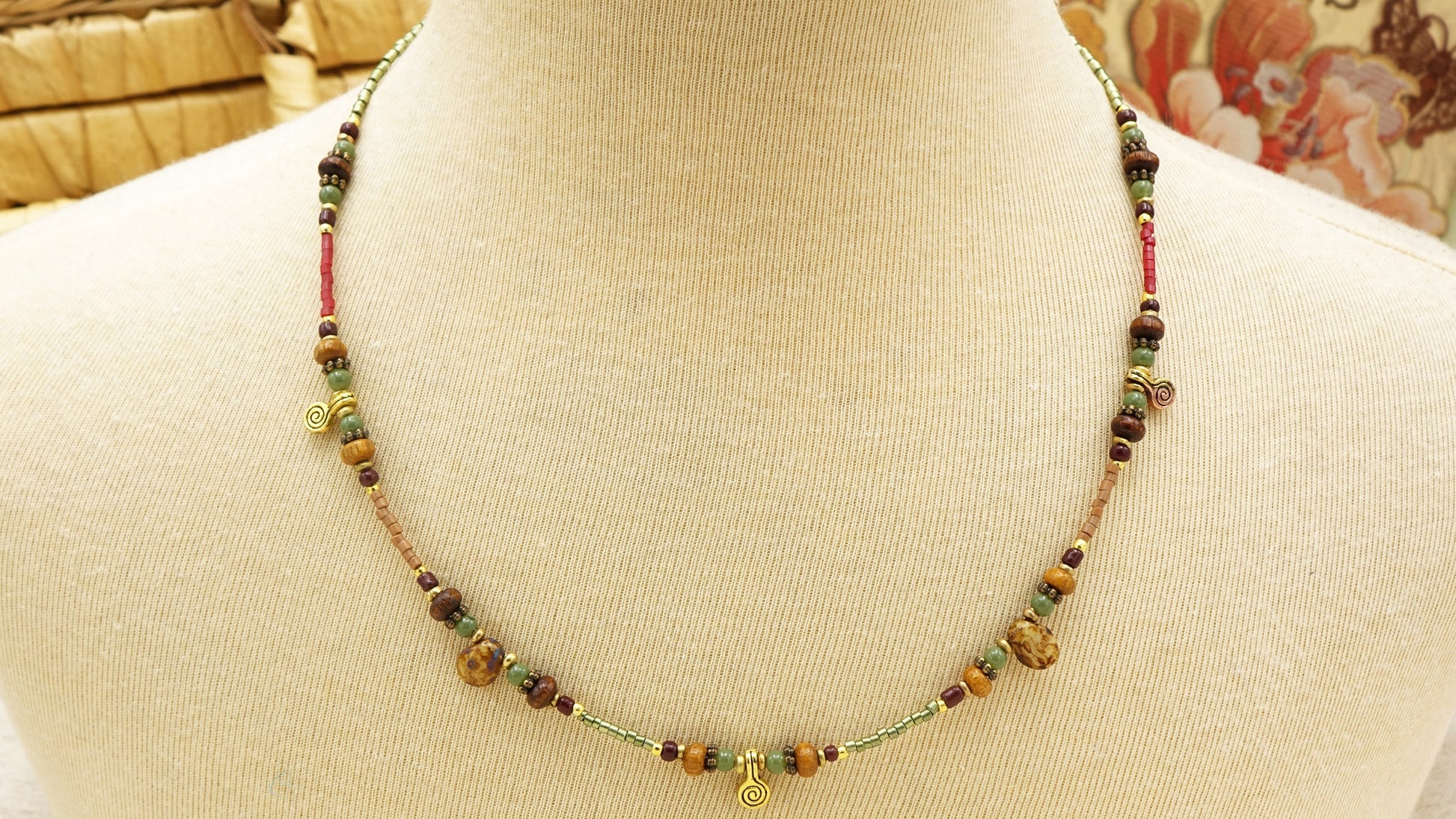 Koru Spiral New Begining Necklace - Verna Artisan Works