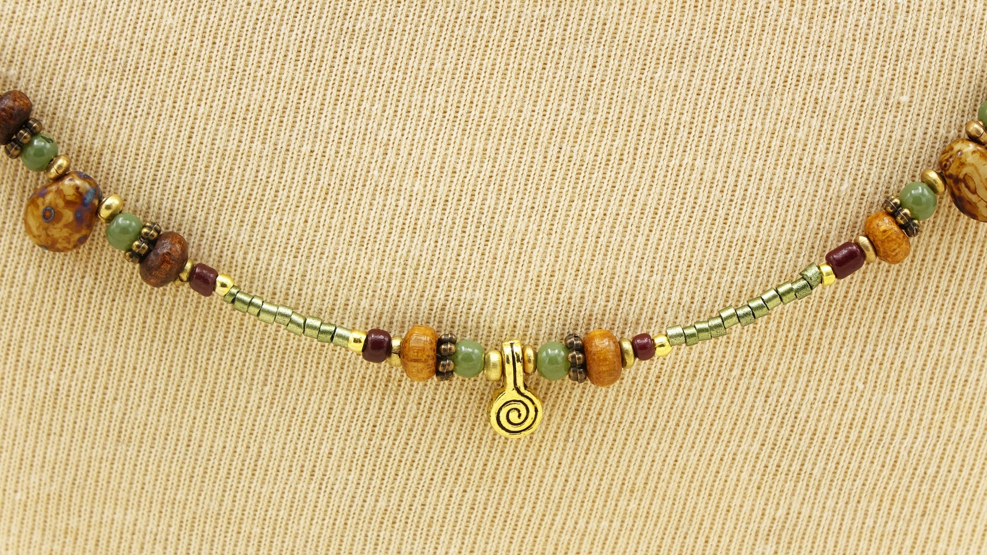 Koru Spiral New Begining Necklace - Verna Artisan Works