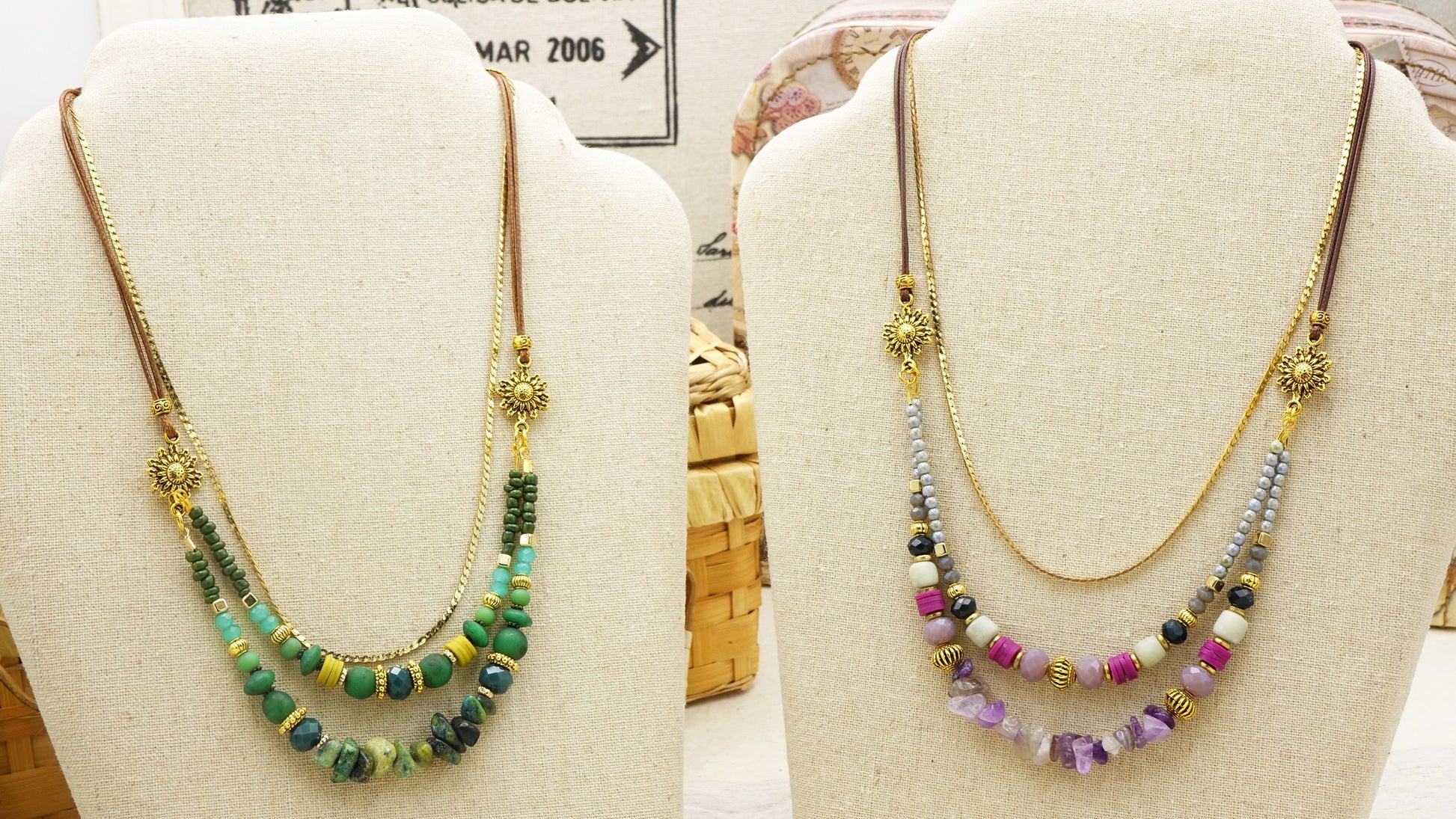 Jade Beaded Necklace - Verna Artisan Works