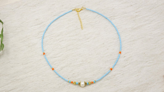 Pearl Beaded Necklace - Verna Artisan Works