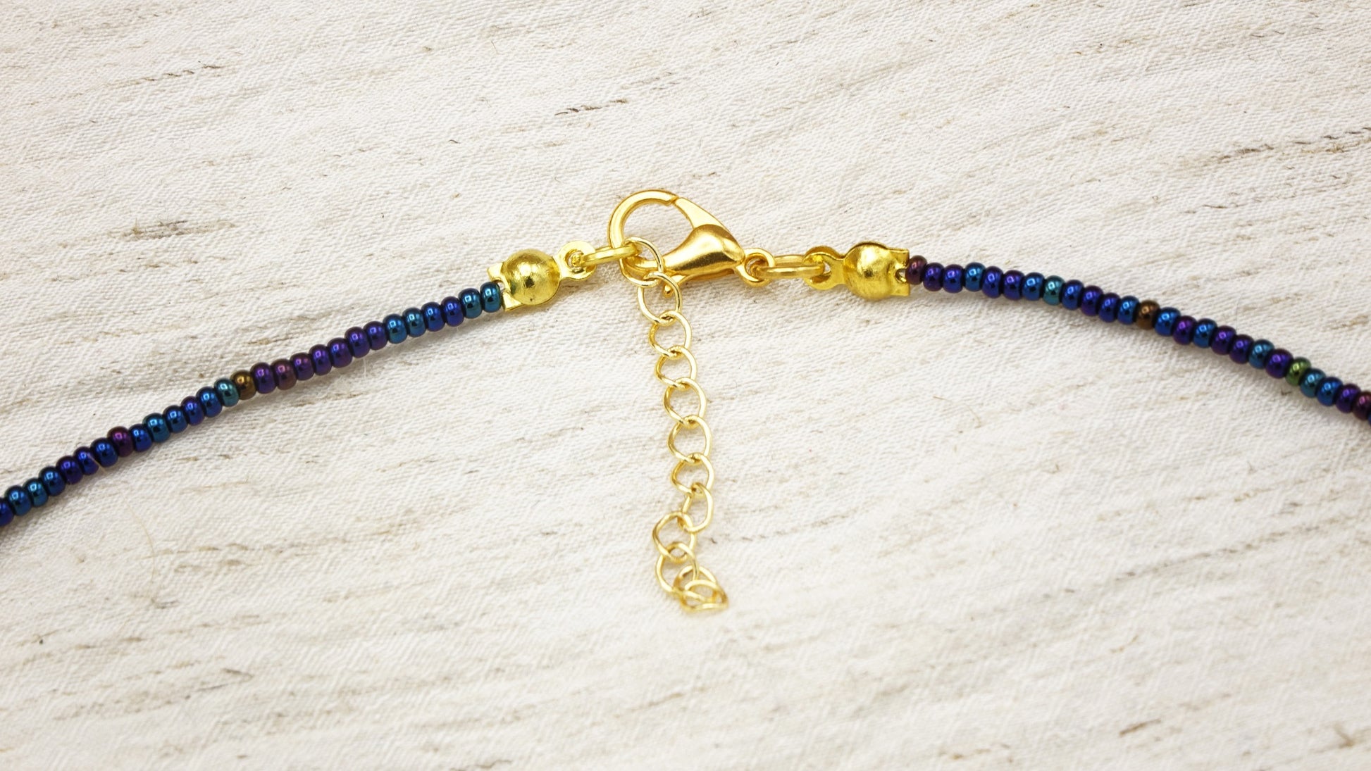 Butterfly Beaded Choker Necklace - Verna Artisan Works