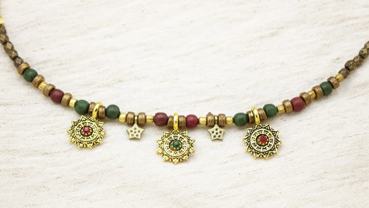 Boho Chic Style Star Necklace - Verna Artisan Works