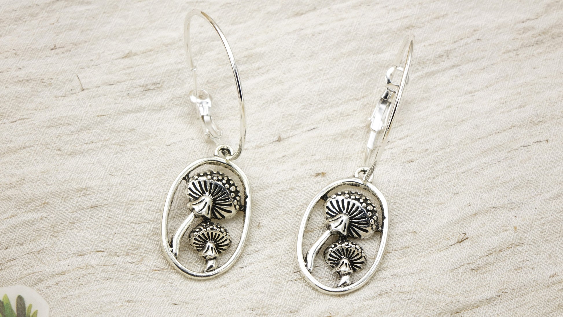 Mushroom Necklace & Earring Set - Verna Artisan Works