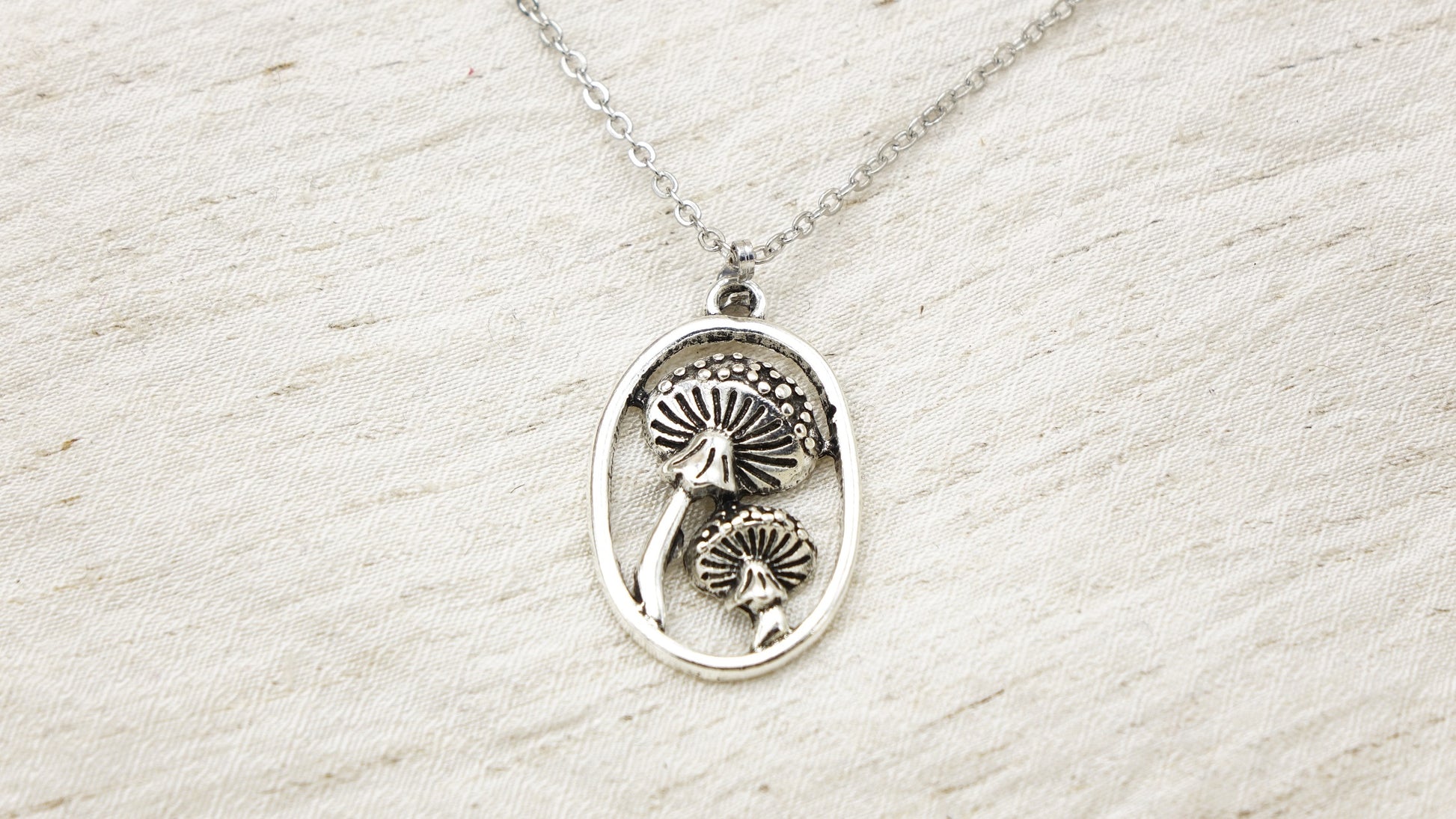 Mushroom Necklace & Earring Set - Verna Artisan Works