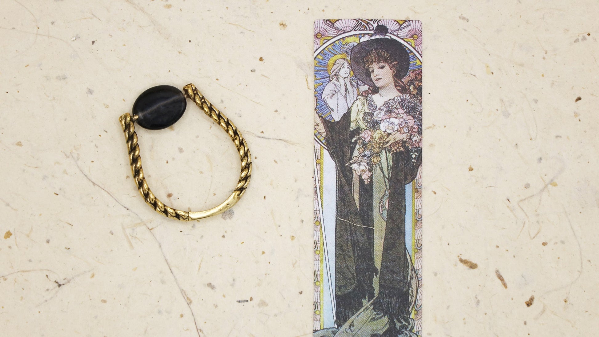 Ancient Goddess Chic Ring - Black - Verna Artisan Works