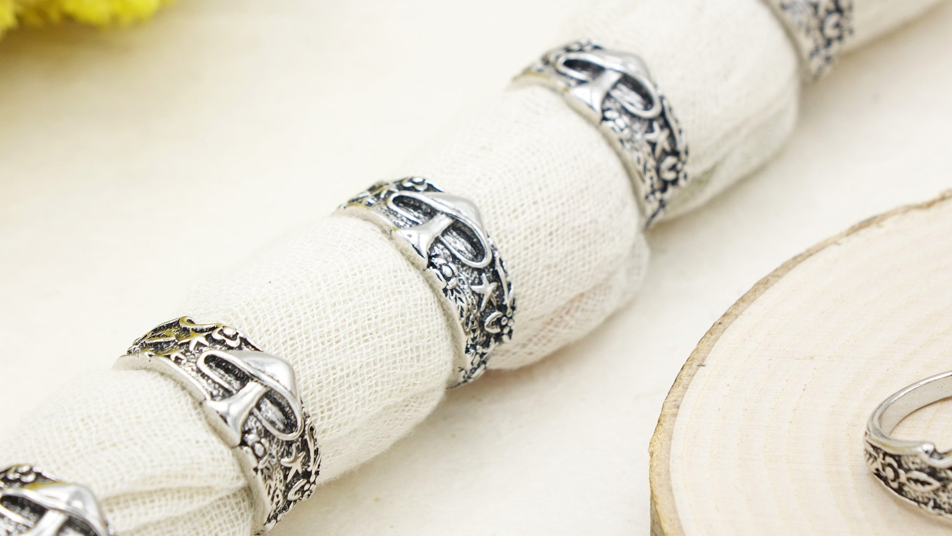 Mushroom Cottagecore Style Ring - Verna Artisan Works