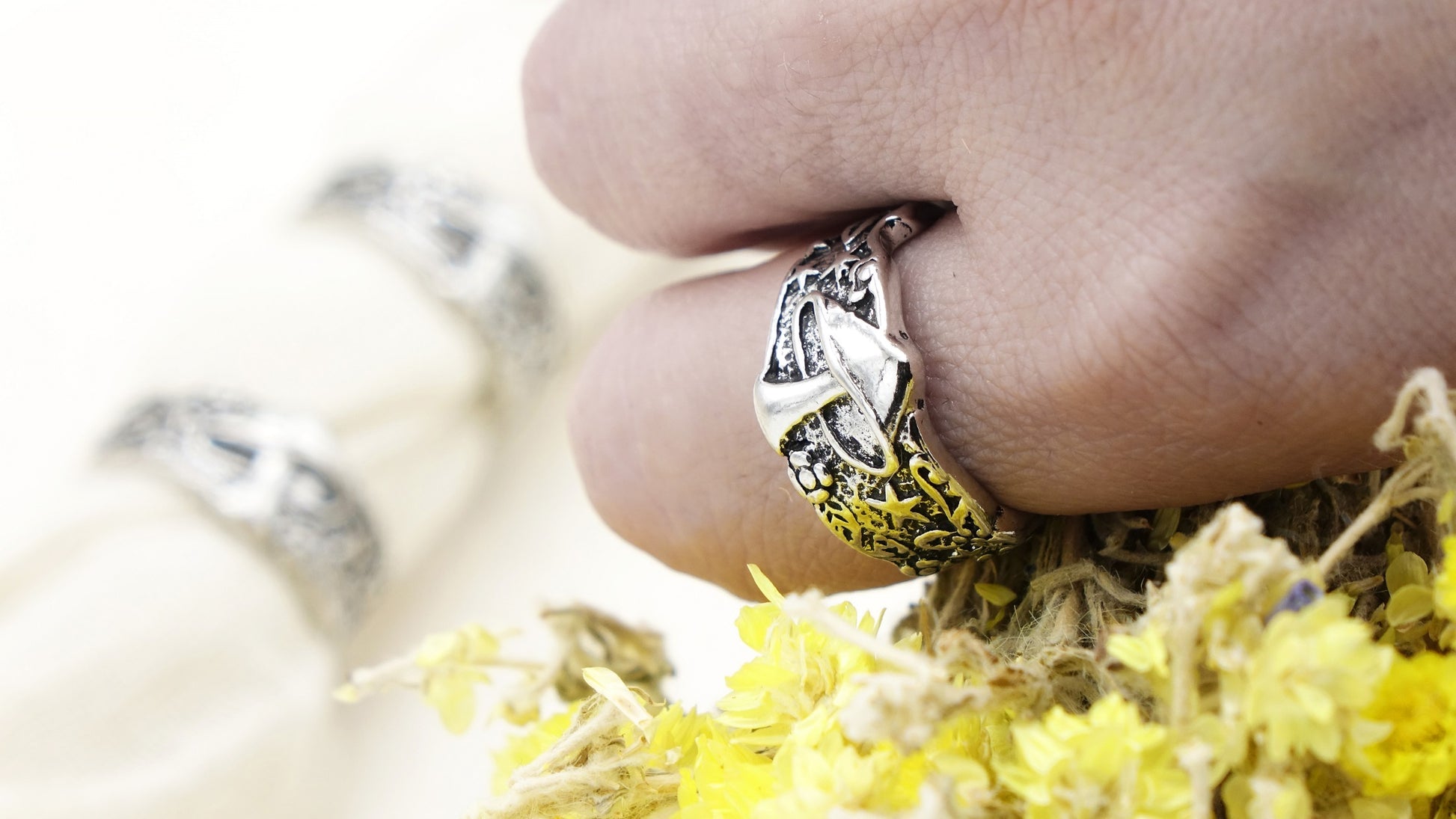 Mushroom Cottagecore Style Ring - Verna Artisan Works