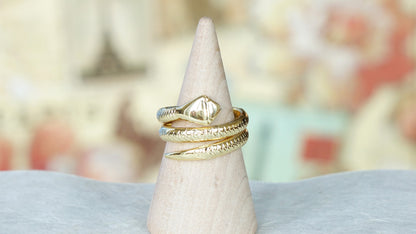 Snake Necklace & Ring Set - Verna Artisan Works