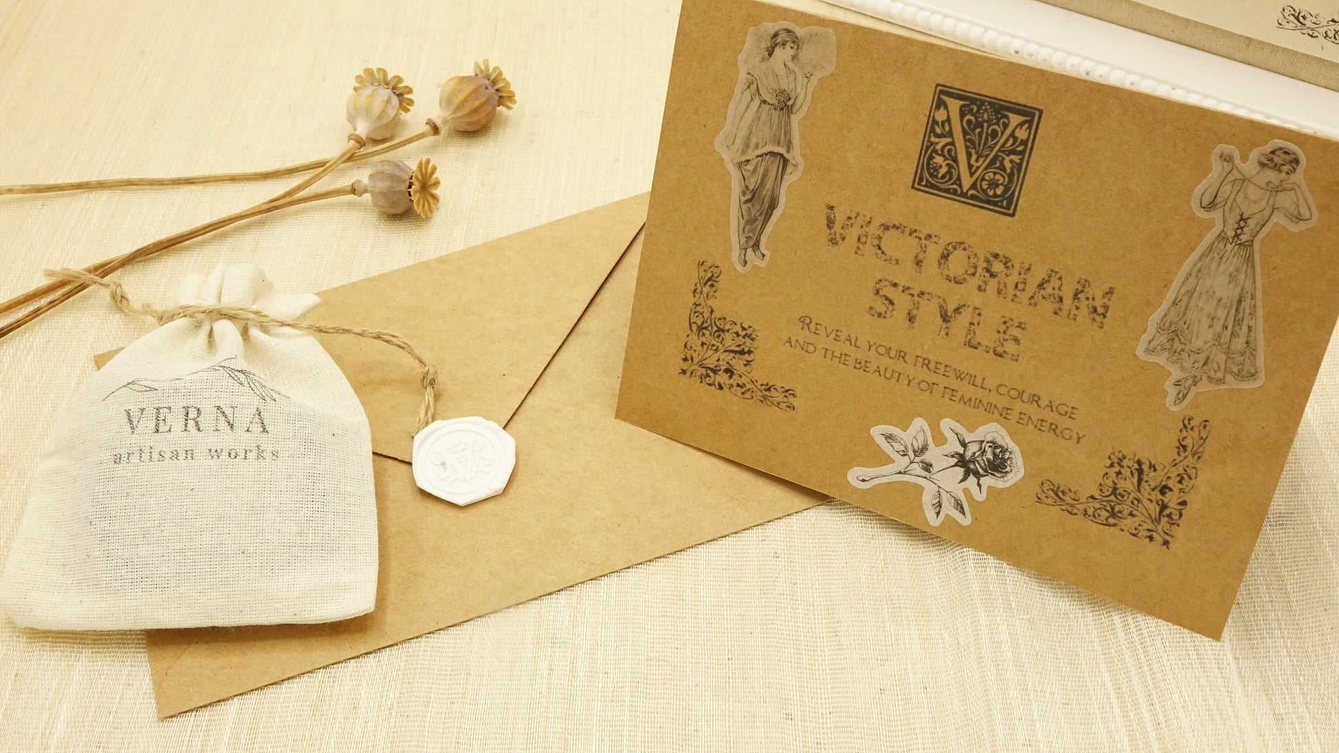 Victorian Style Brass Bracelet - Eternity - Verna Artisan Works