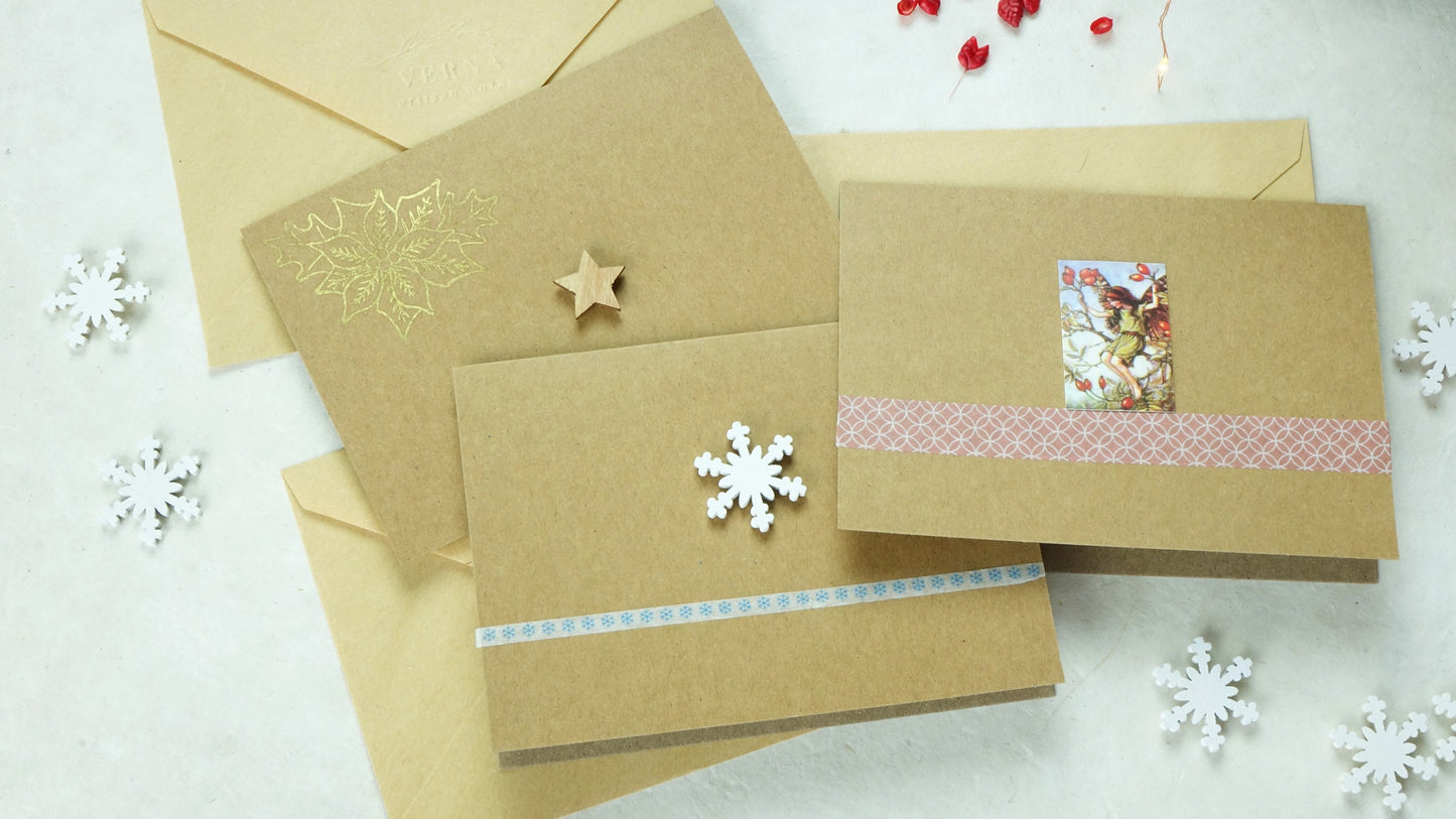 Christmas Floral - Vanity Makeup Letterbox Gift Set - Verna Artisan Works