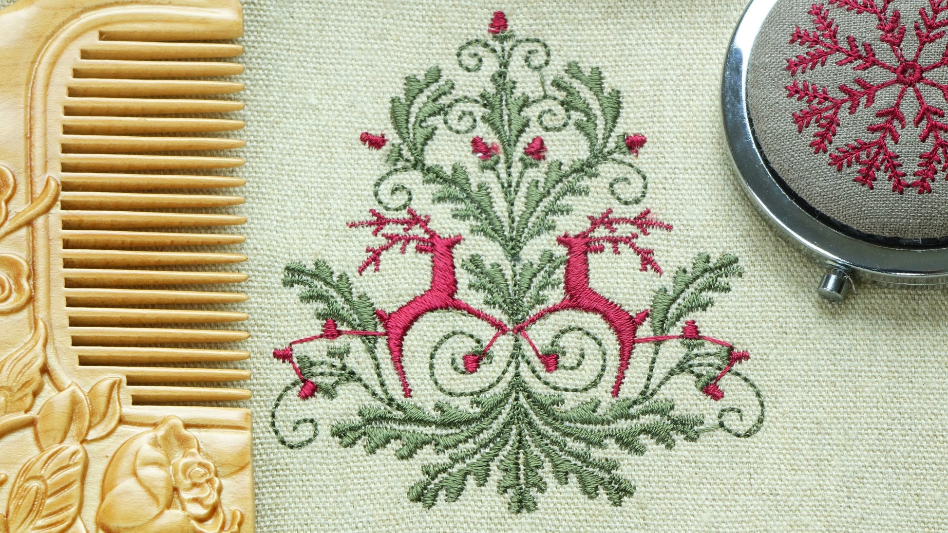 Reindeer - Vanity Makeup Letterbox Gift Set - Verna Artisan Works
