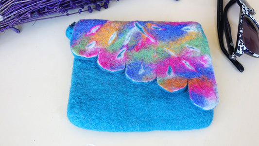 Rainbow Felt Purse Bag - Verna Artisan Works