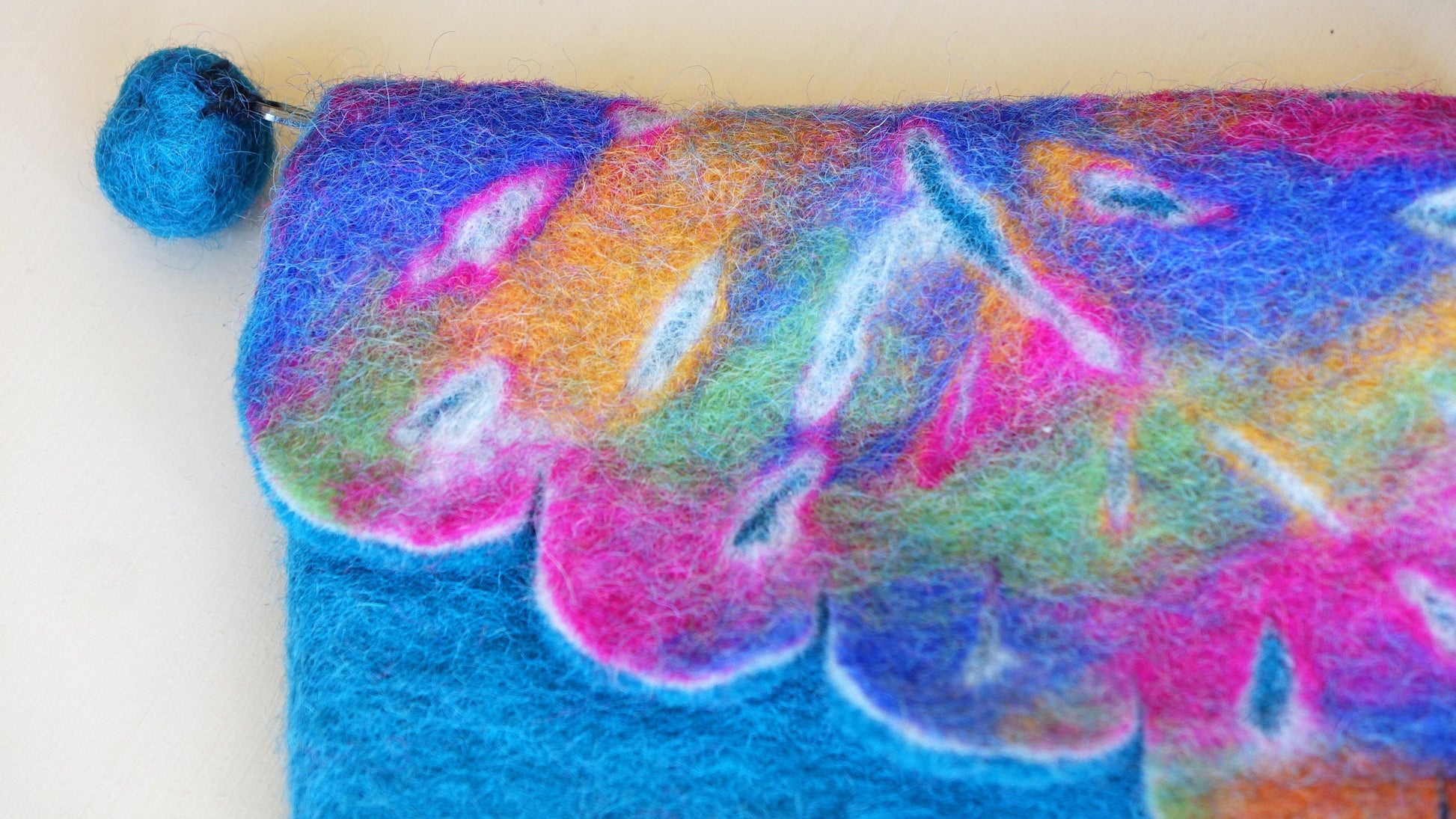 Rainbow Felt Purse Bag - Verna Artisan Works
