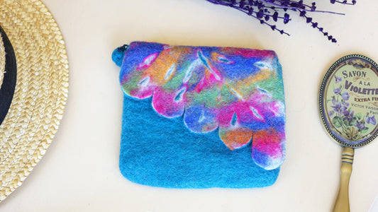 Rainbow Felt Purse Bag - Verna Artisan Works