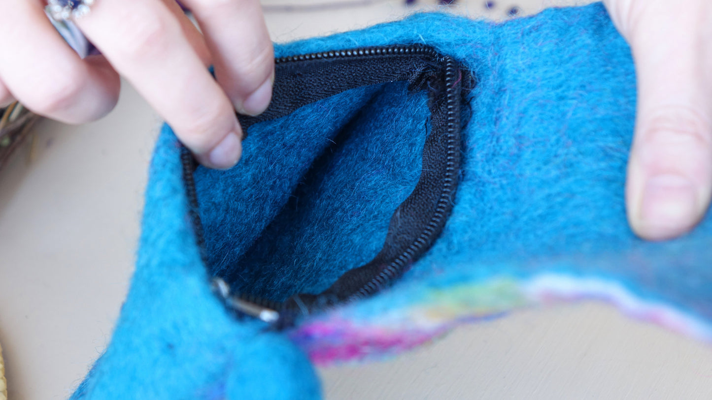 Rainbow Felt Purse Bag - Verna Artisan Works